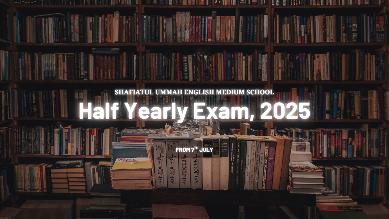 Half Yearly Exam 2025